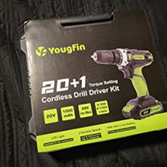 Unlock the Potential of Your Greener Future with a Yougfin Cordless Power Drill - Picture 1 of 3